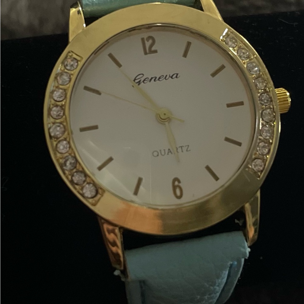 Vintage Blue watch , Adjustable strap